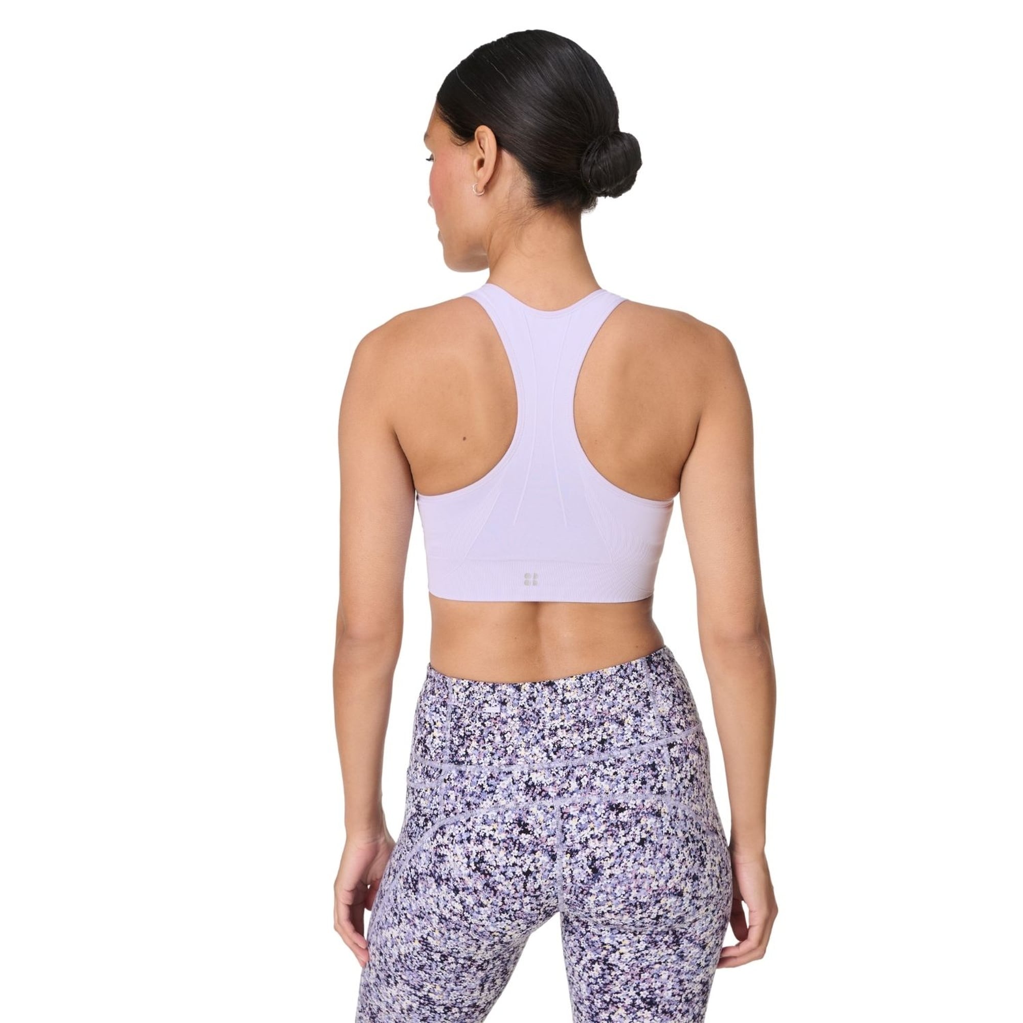 Sweaty Betty Stamina Seamless Sports Kadın Mavi Fitness Bra