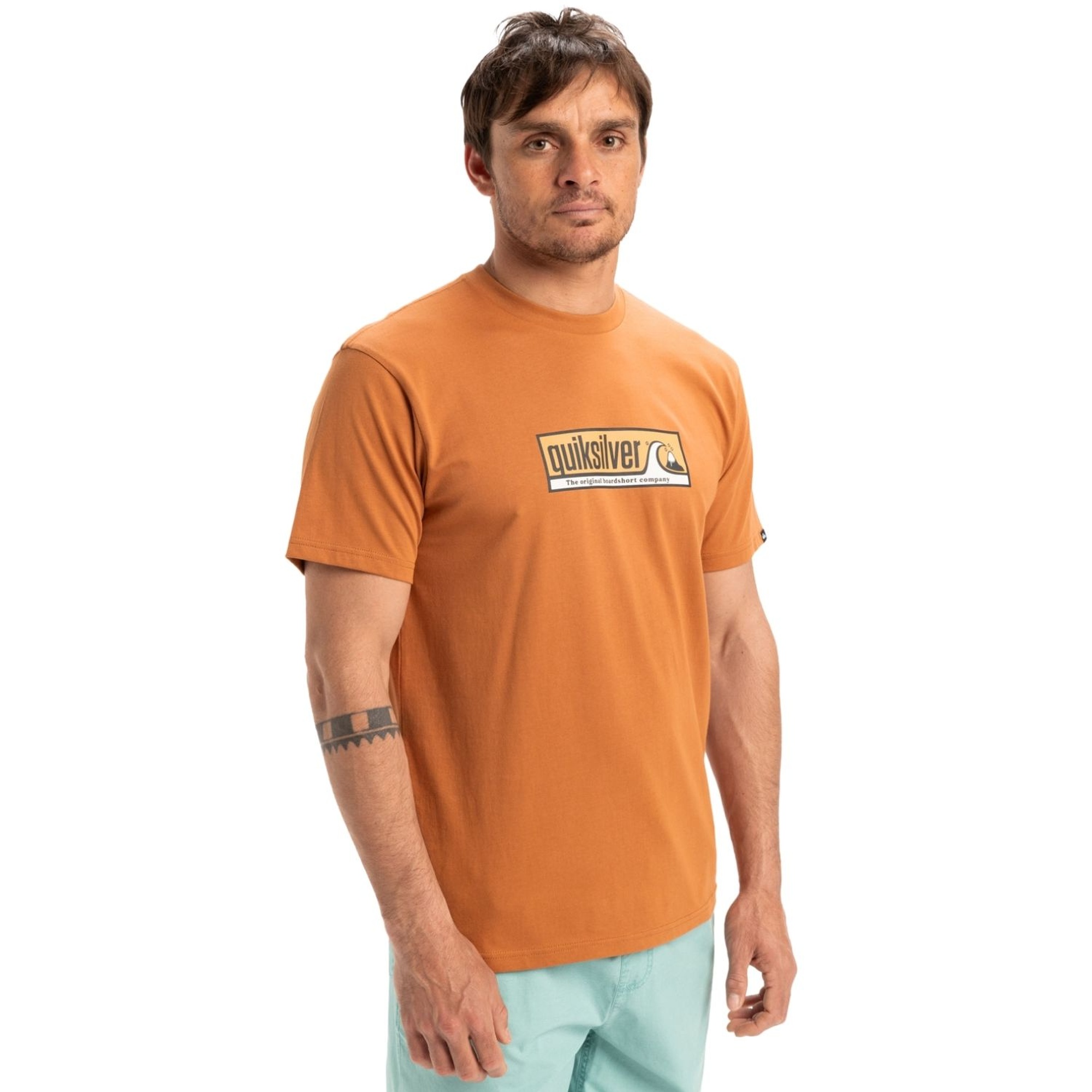 Quiksilver Evo Endless Type Erkek Kırmızı Tişört