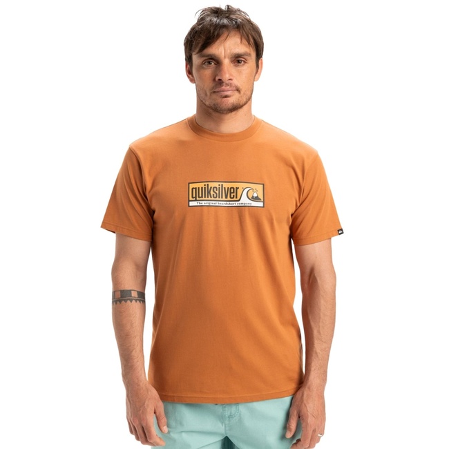  Quiksilver Evo Endless Type Erkek Kırmızı Tişört