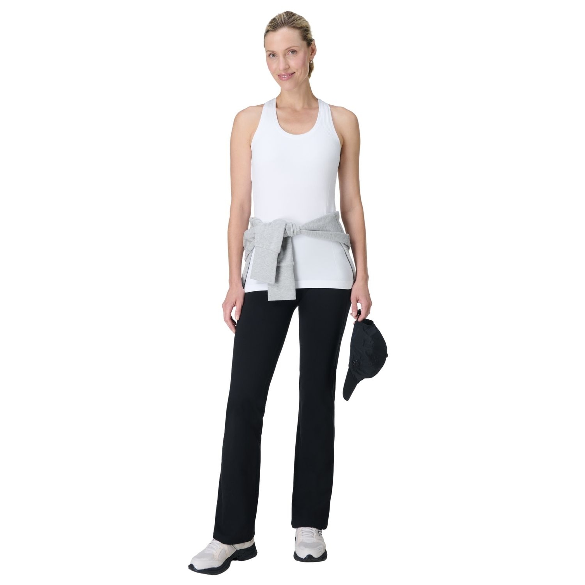 Sweaty Betty Athlete Seamless Workout Tank Kadın Beyaz Fitness Tişört