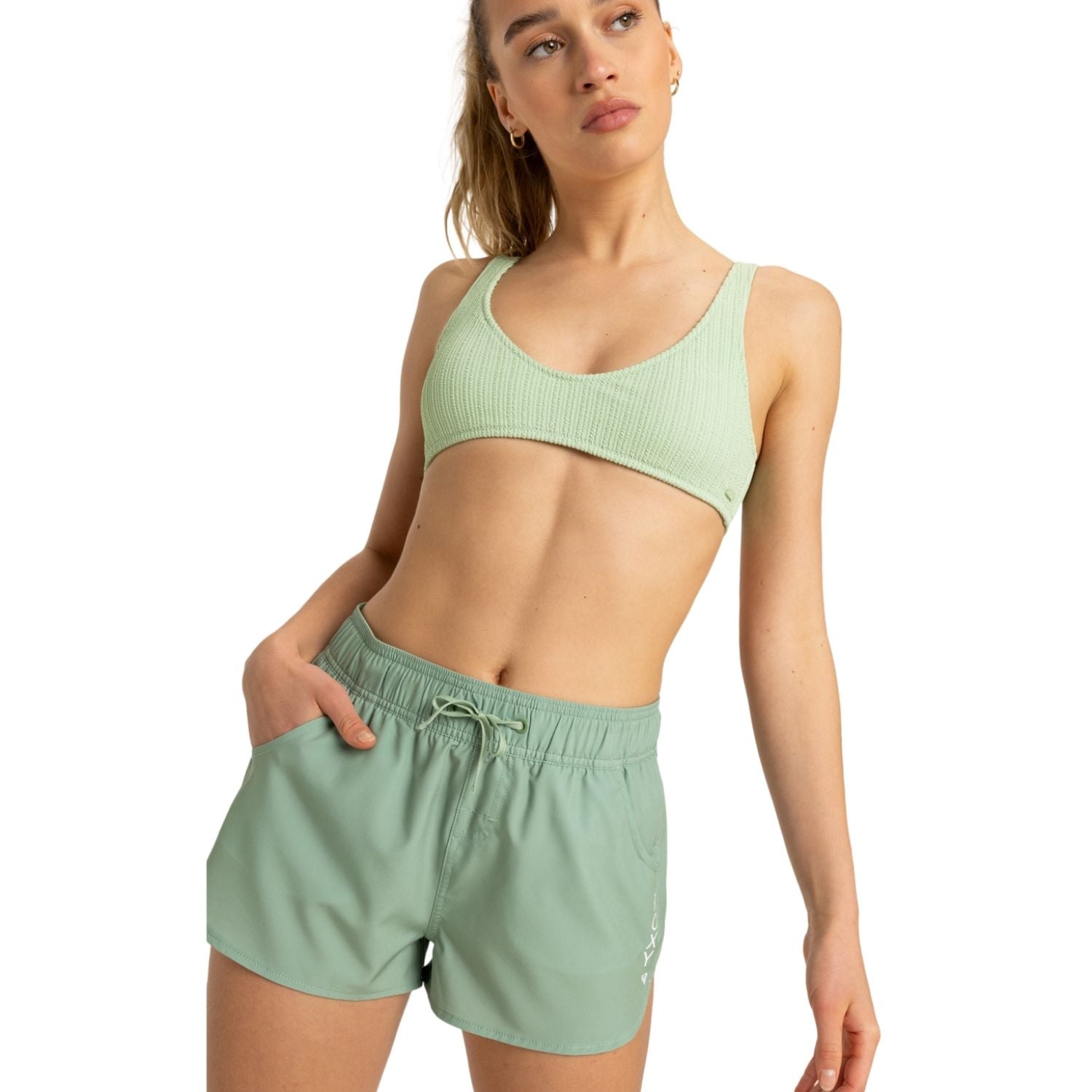  Roxy Wave 2 Inch Bs Kadın Yeşil Boardshort