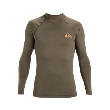  Quiksilver Everyday Upf50 Ls Erkek Yeşil Likra