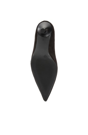  George Hogg Kadın Siyah Deri Stiletto