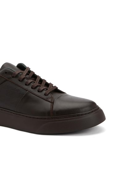  George Hogg Kadın Kahverengi Deri Sneaker