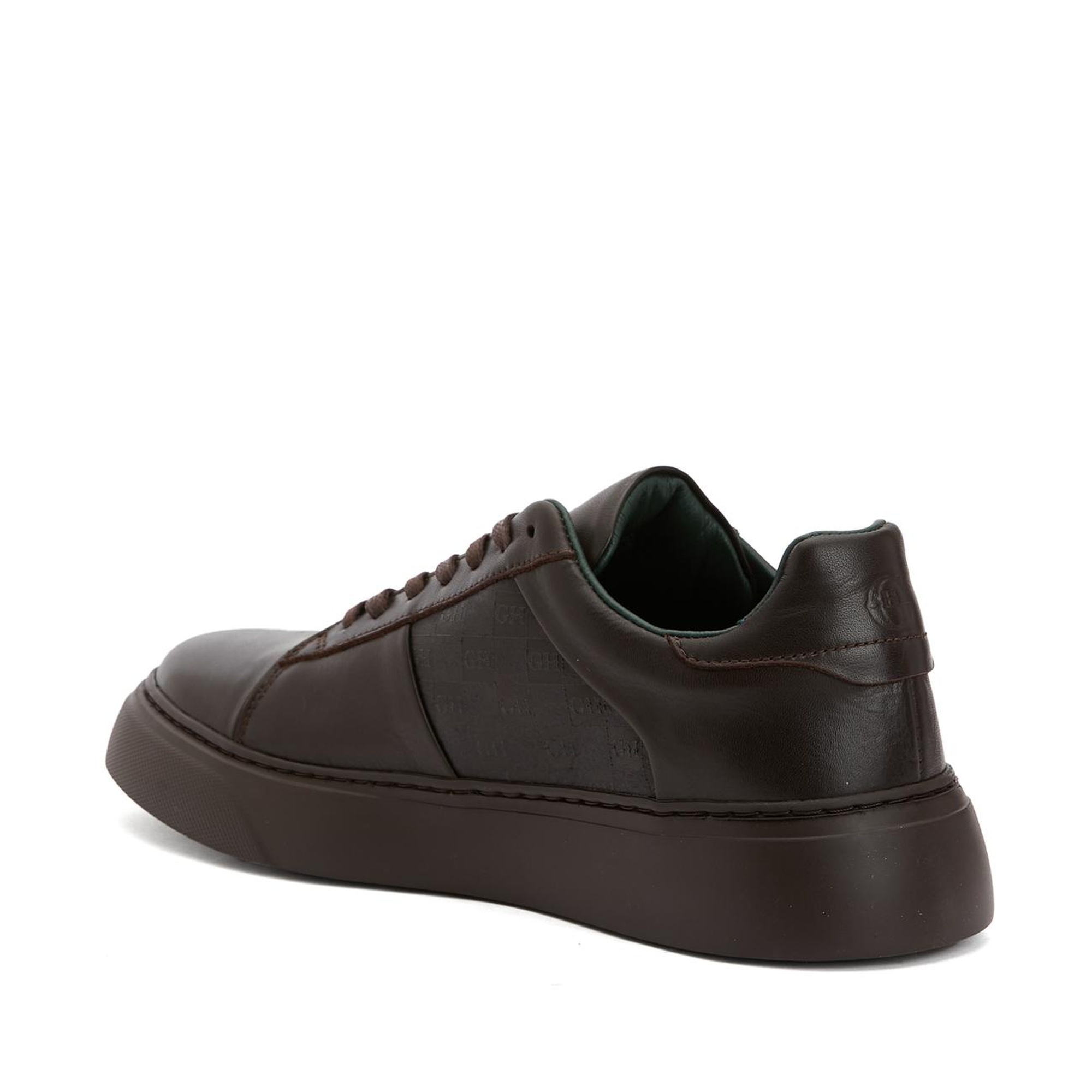 George Hogg Kadın Kahverengi Deri Sneaker