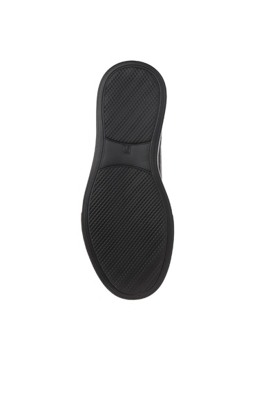  George Hogg Kadın Siyah Deri Sneaker