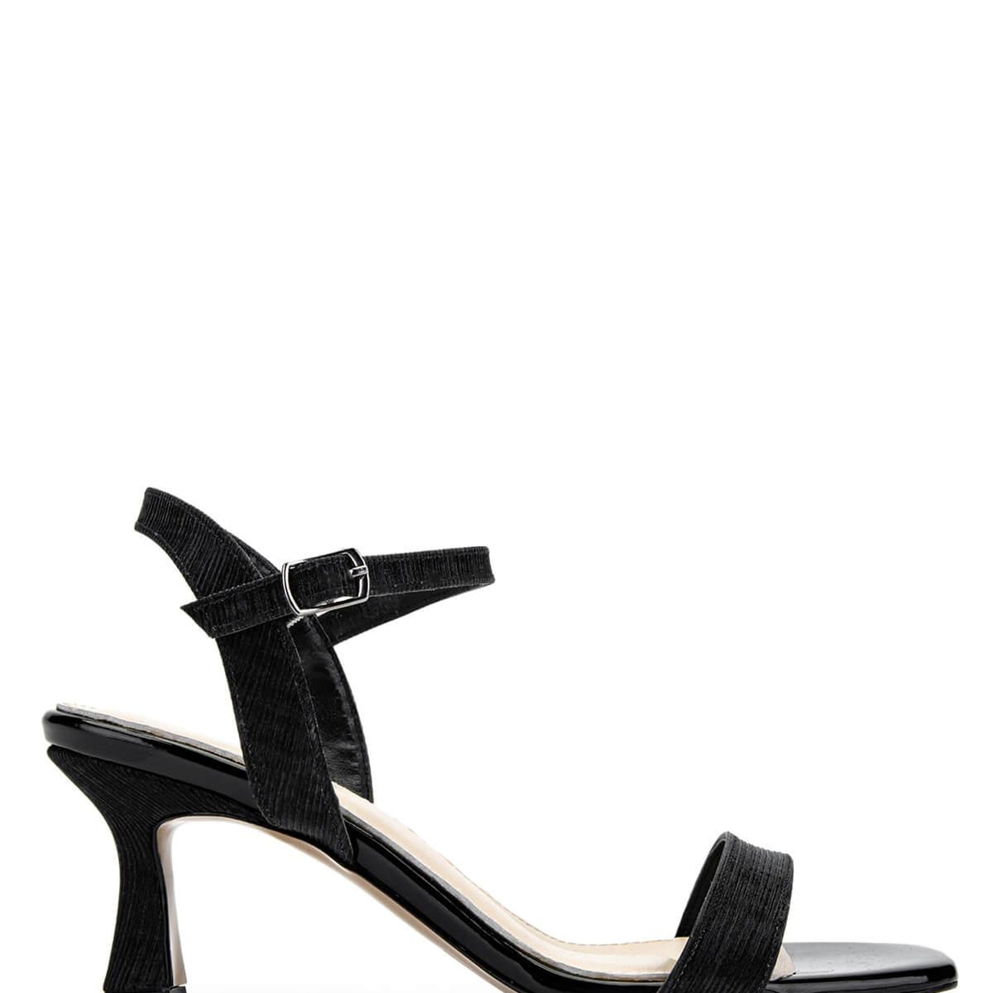 Tamer Tanca Kadın Vegan Siyah Topuklu Ayakkabı