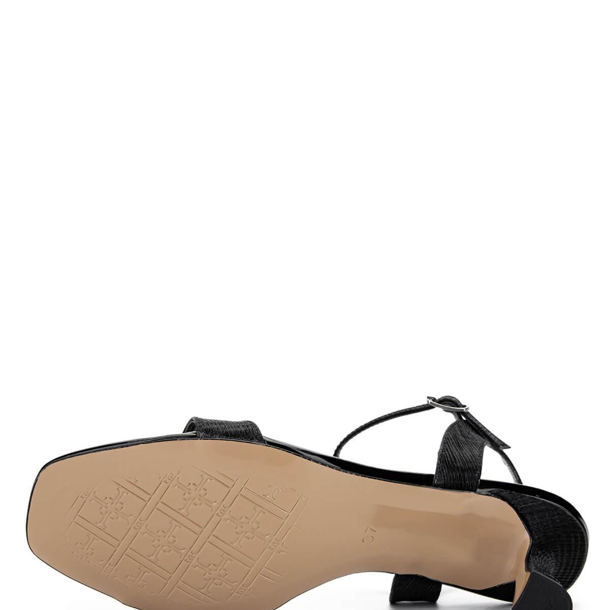 Tamer Tanca Kadın Vegan Siyah Topuklu Ayakkabı