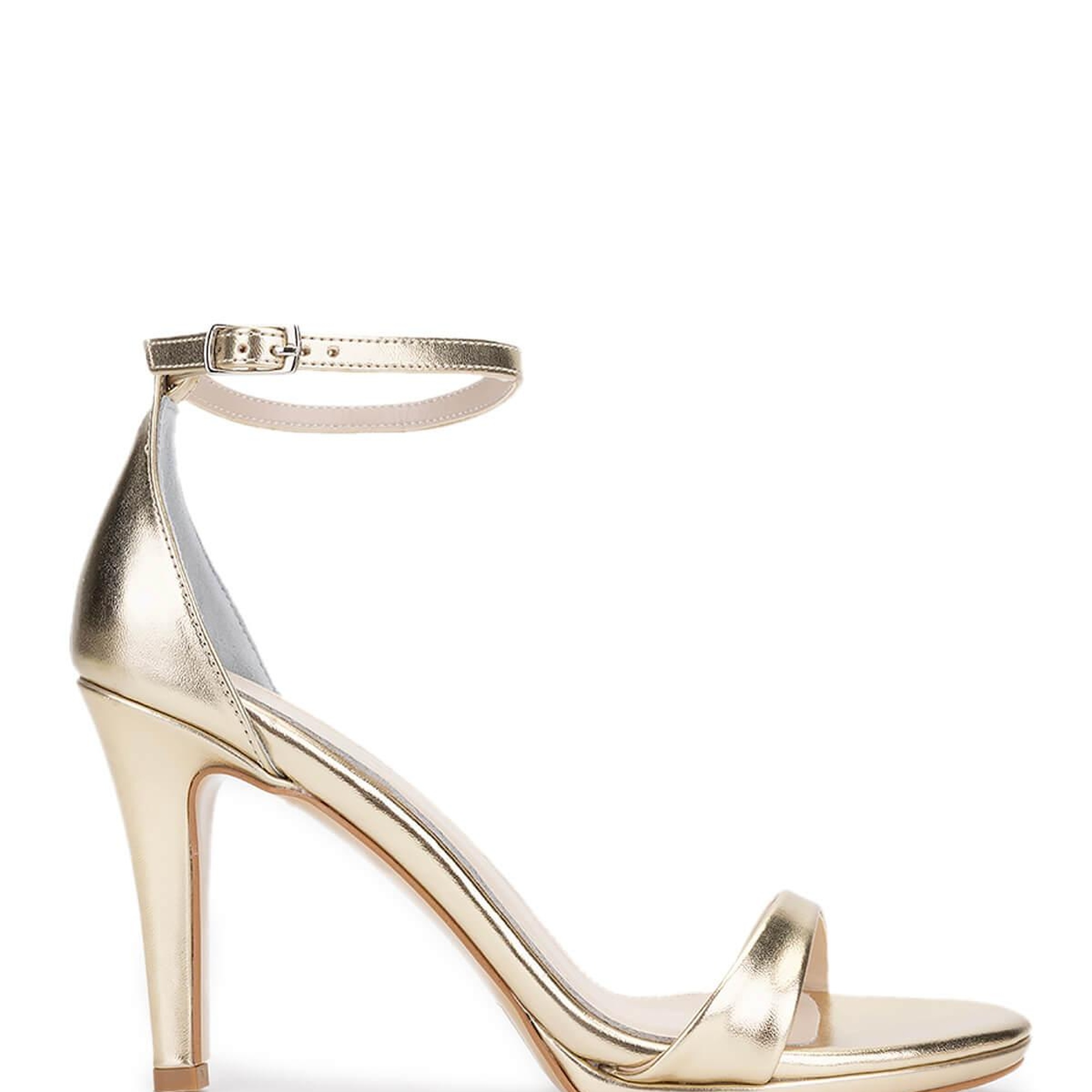 Tamer Tanca Kadın Vegan Dore Topuklu Ayakkabı