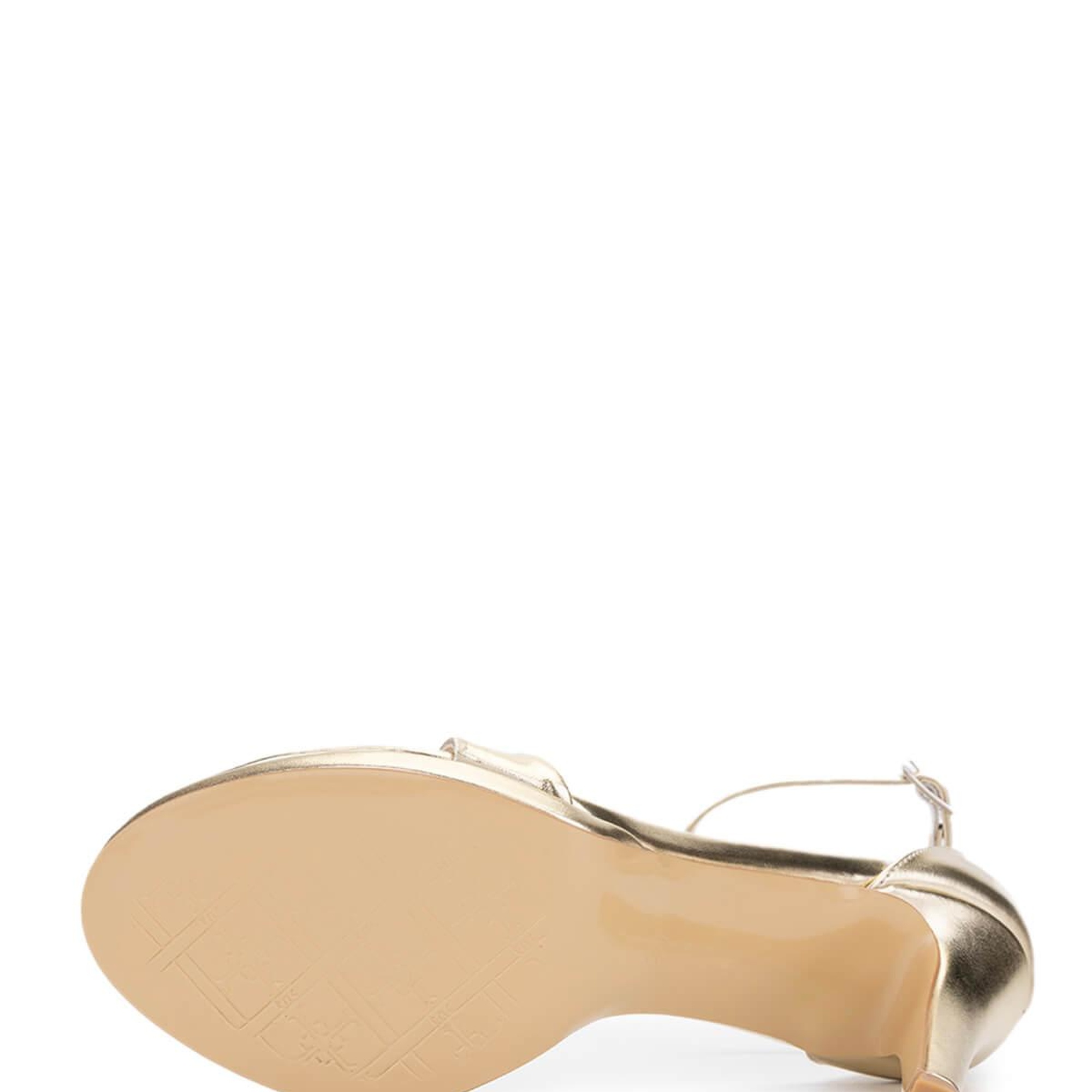 Tamer Tanca Kadın Vegan Dore Topuklu Ayakkabı