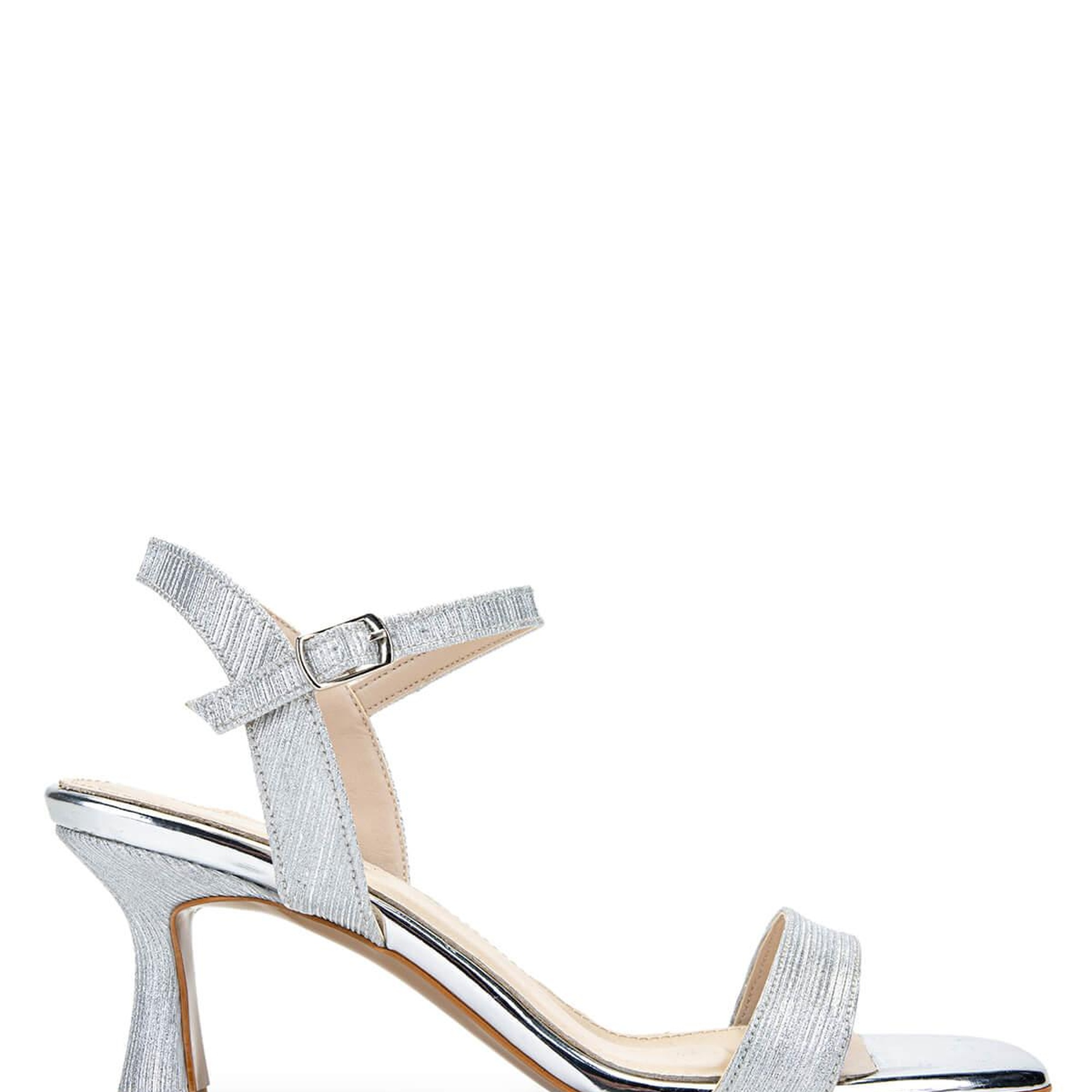 Tamer Tanca Kadın Vegan Gri Topuklu Ayakkabı