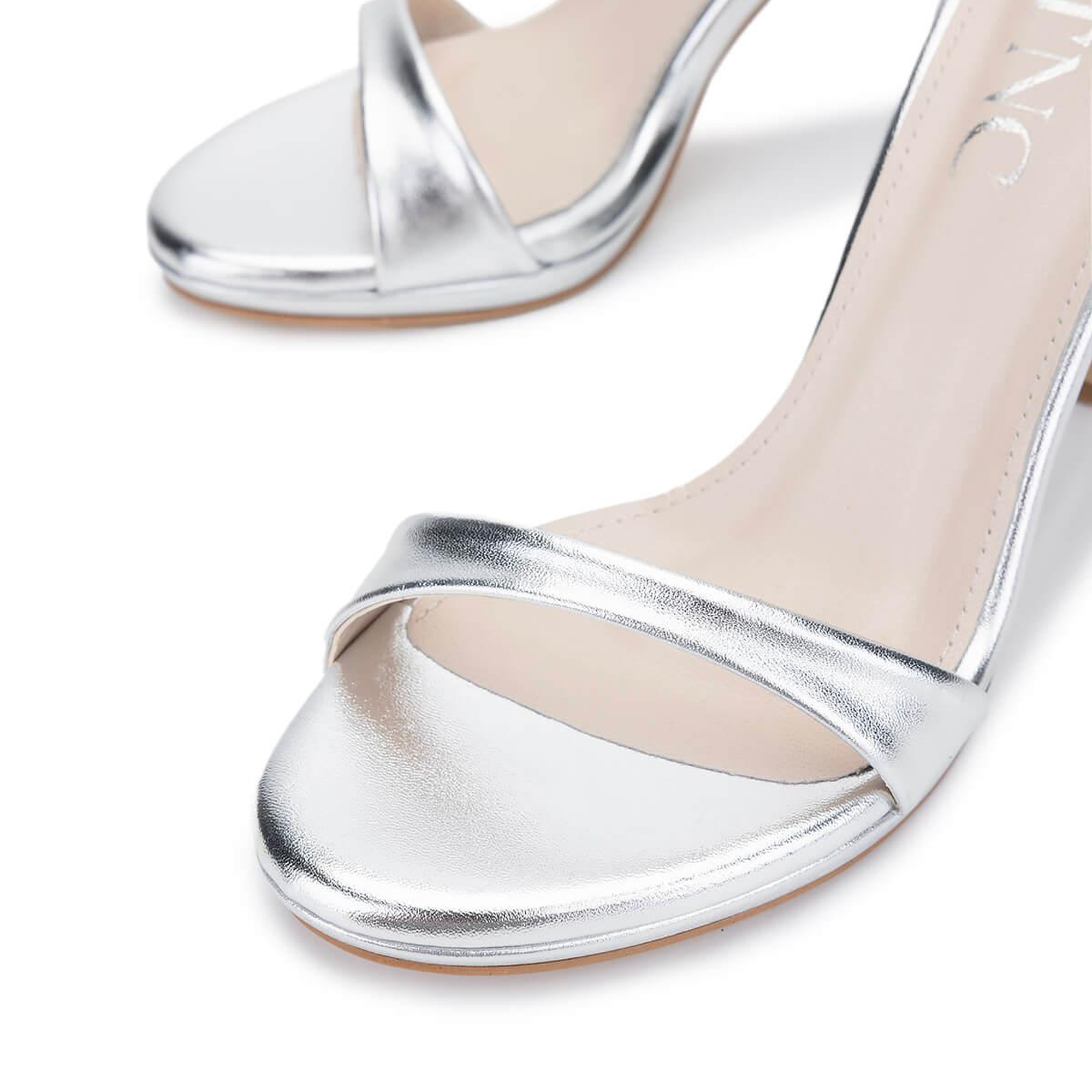 Tamer Tanca Kadın Vegan Lame Topuklu Ayakkabı