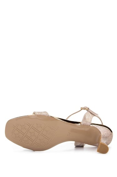  Tamer Tanca Kadın Vegan Pembe Topuklu Ayakkabı