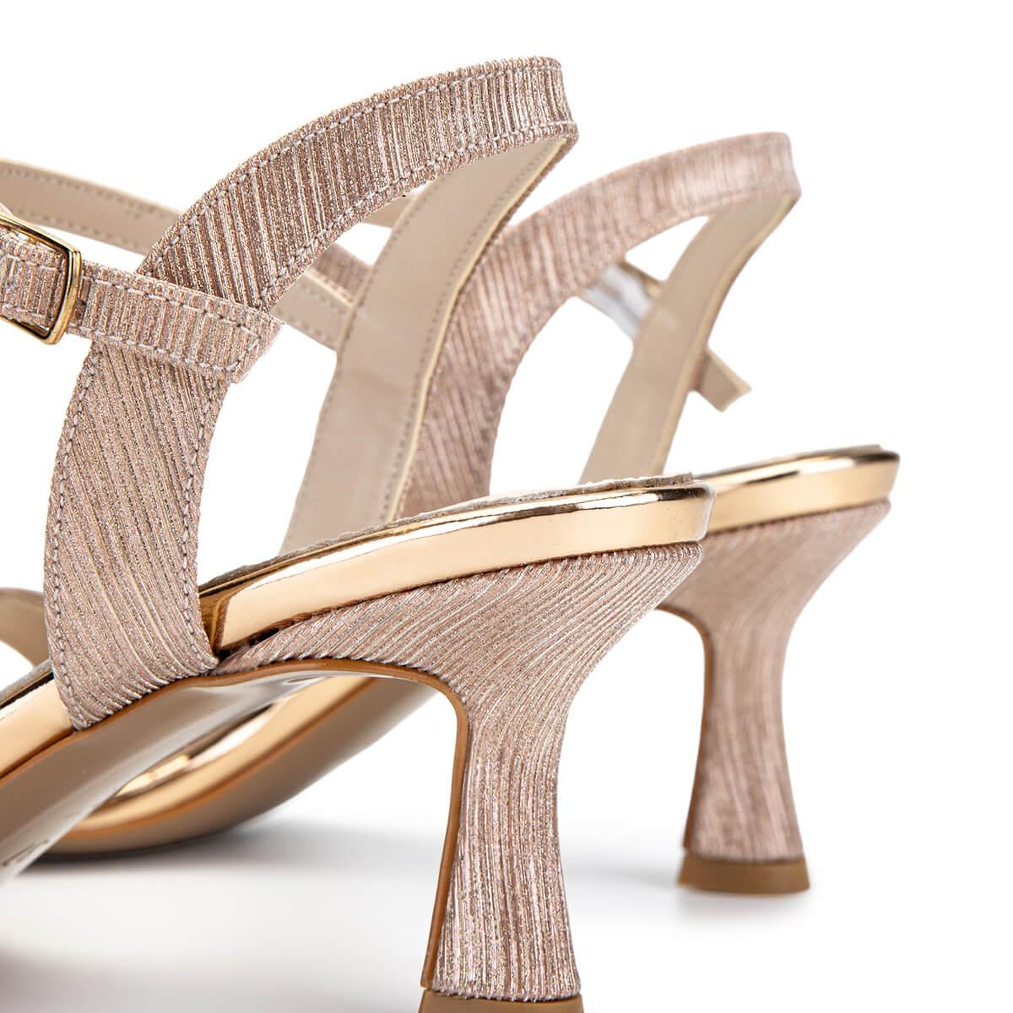 Tamer Tanca Kadın Vegan Pembe Topuklu Ayakkabı