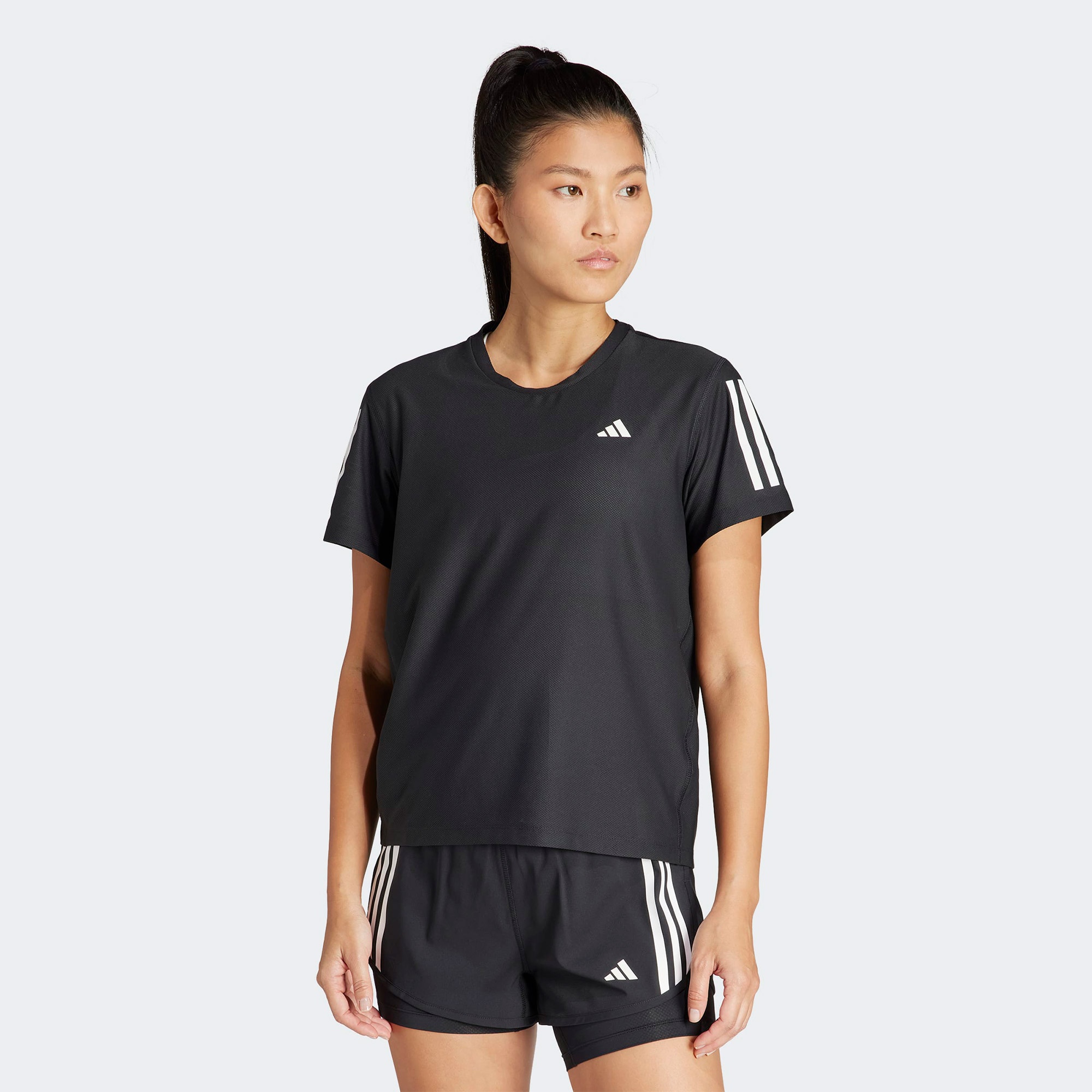 adidas Own The Run Kadın Siyah Koşu T-Shirt