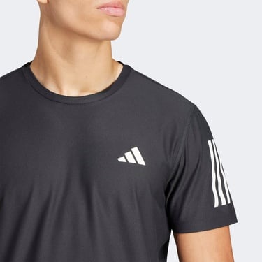  adidas Own The Run Erkek Siyah Koşu T-Shirt