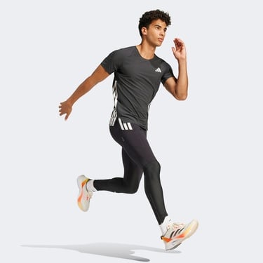  adidas Adizero Running Erkek Siyah Koşu T-Shirt