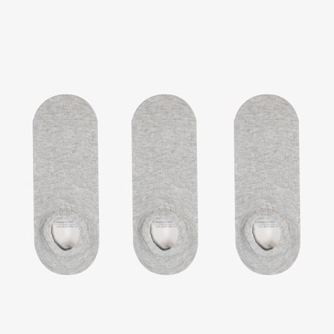  UNITED4 Classic 3lü Erkek Gri Çorap