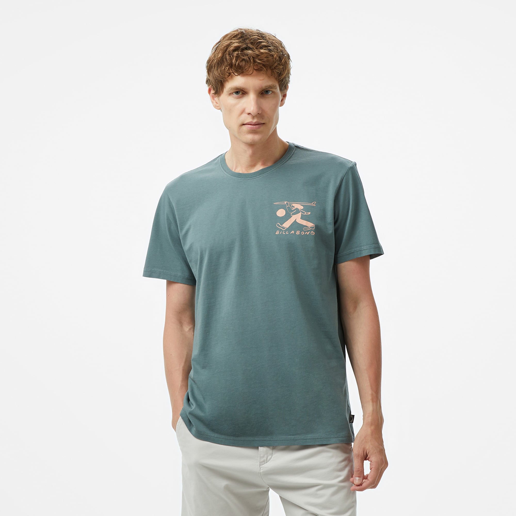  Billabong Together Premium SS Erkek Yeşil T-Shirt