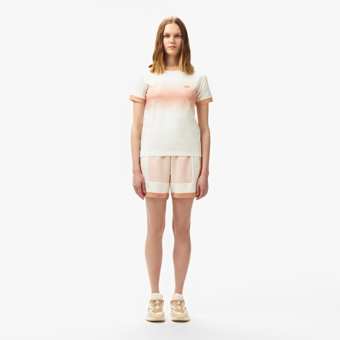  Lacoste Classic Kadın Pembe Şort