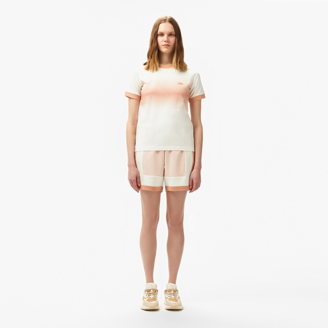  Lacoste Classic Kadın Pembe Şort