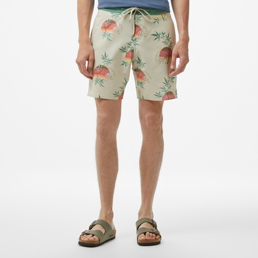 Billabong Good Times Erkek Krem Deniz Şortu