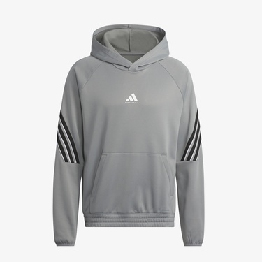  adidas Select Foundation Fleece Erkek Gri Basketbol Sweatshirt