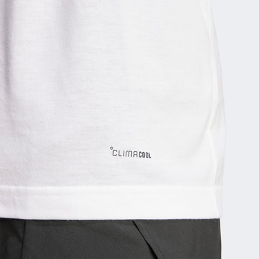  adidas Koşu Sonrasi Taco Grafikli Erkek Beyaz Koşu T-Shirt