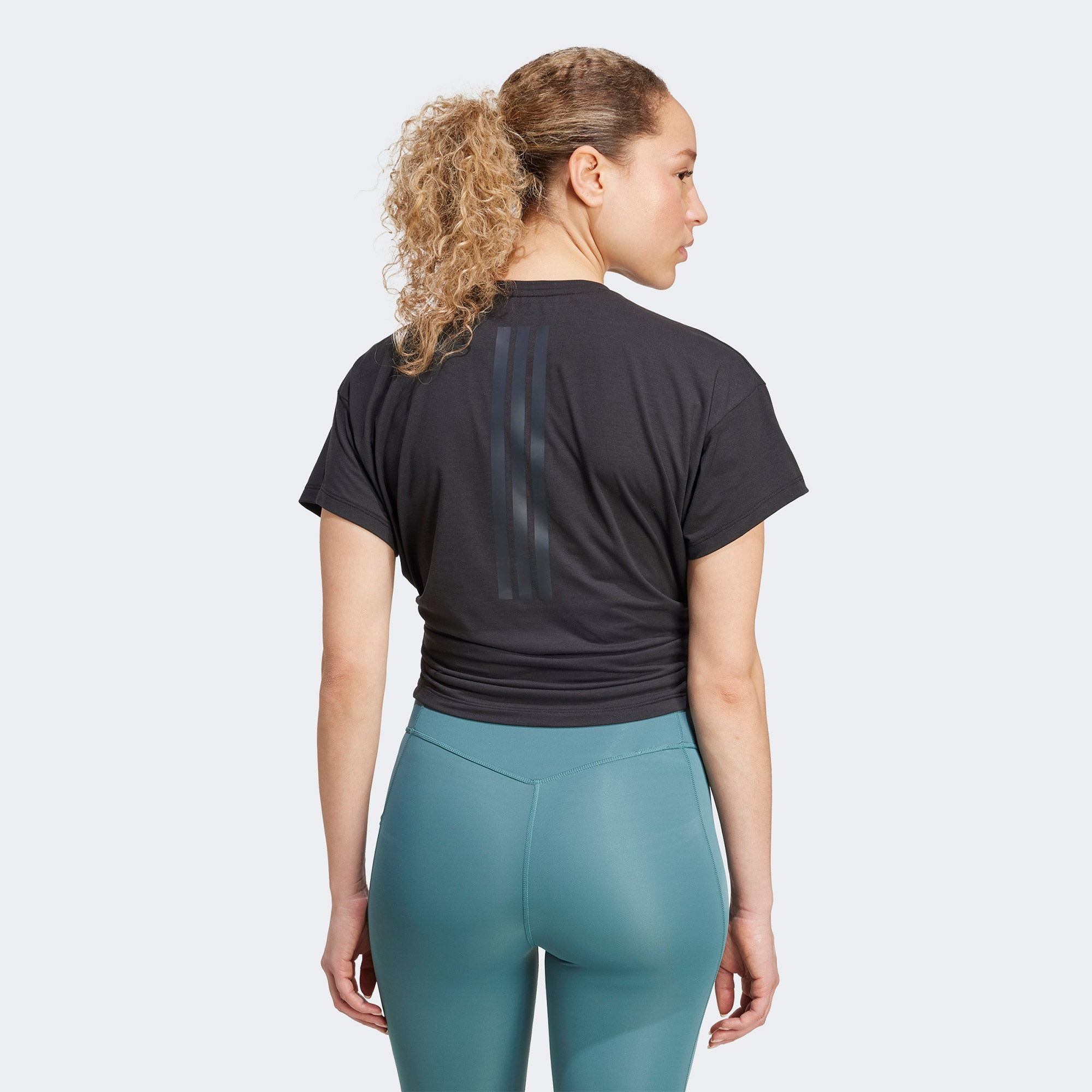 adidas Power Kadın Siyah Antrenman T-Shirt