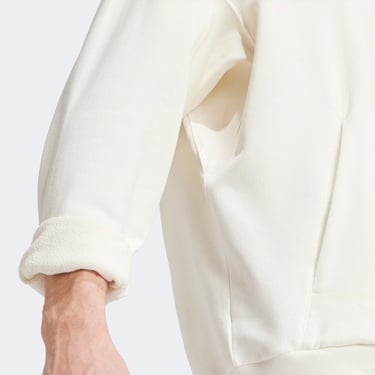  adidas All Szn French Terry Erkek Beyaz Sweatshirt