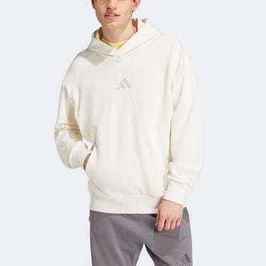  adidas All Szn French Terry Erkek Beyaz Sweatshirt