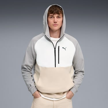  Puma tech Half Zip Erkek Gri Sweatshirt