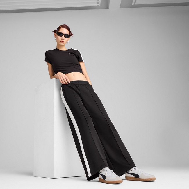  Puma T7 Low Rise Track Kadın Siyah Eşofman Altı