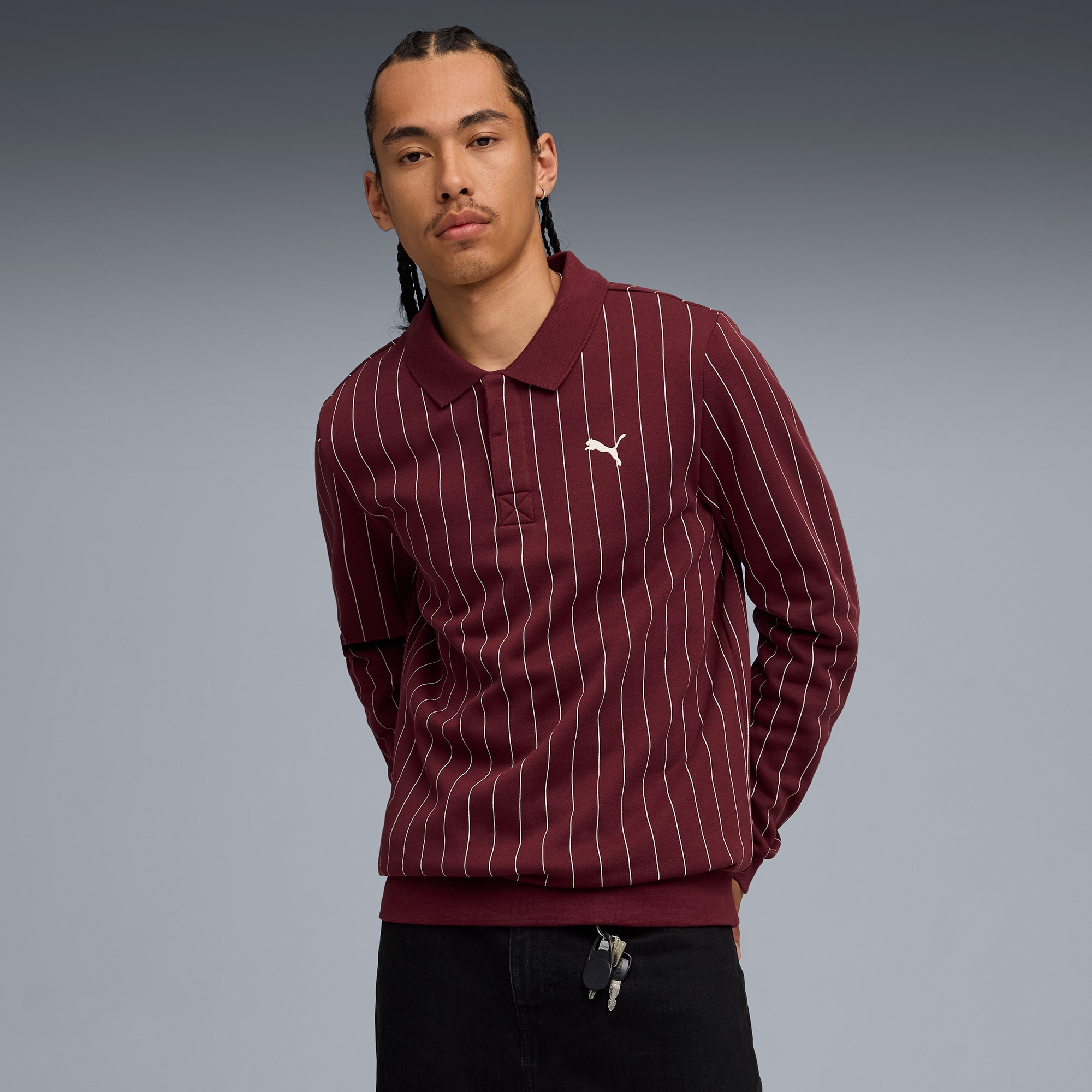 Puma Class Fl Erkek Bordo Polo