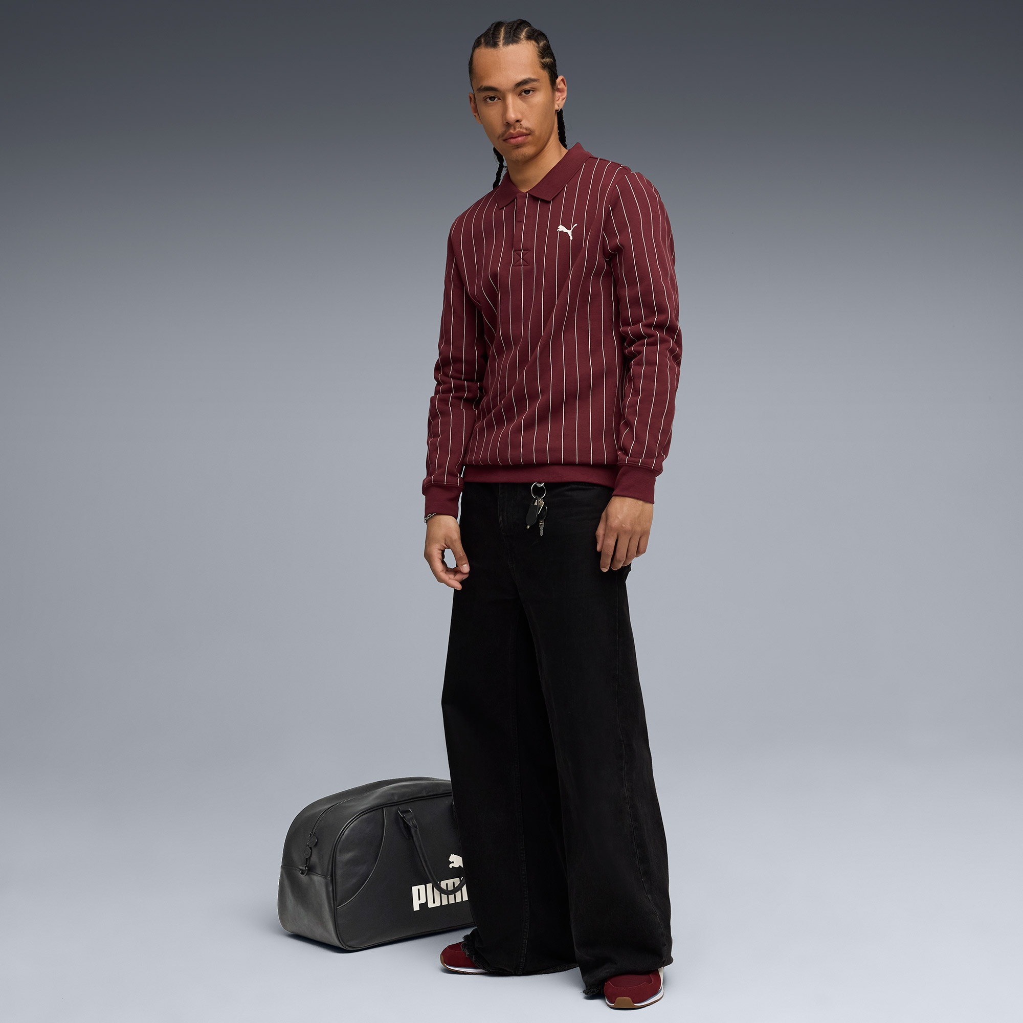 Puma Class Fl Erkek Bordo Polo