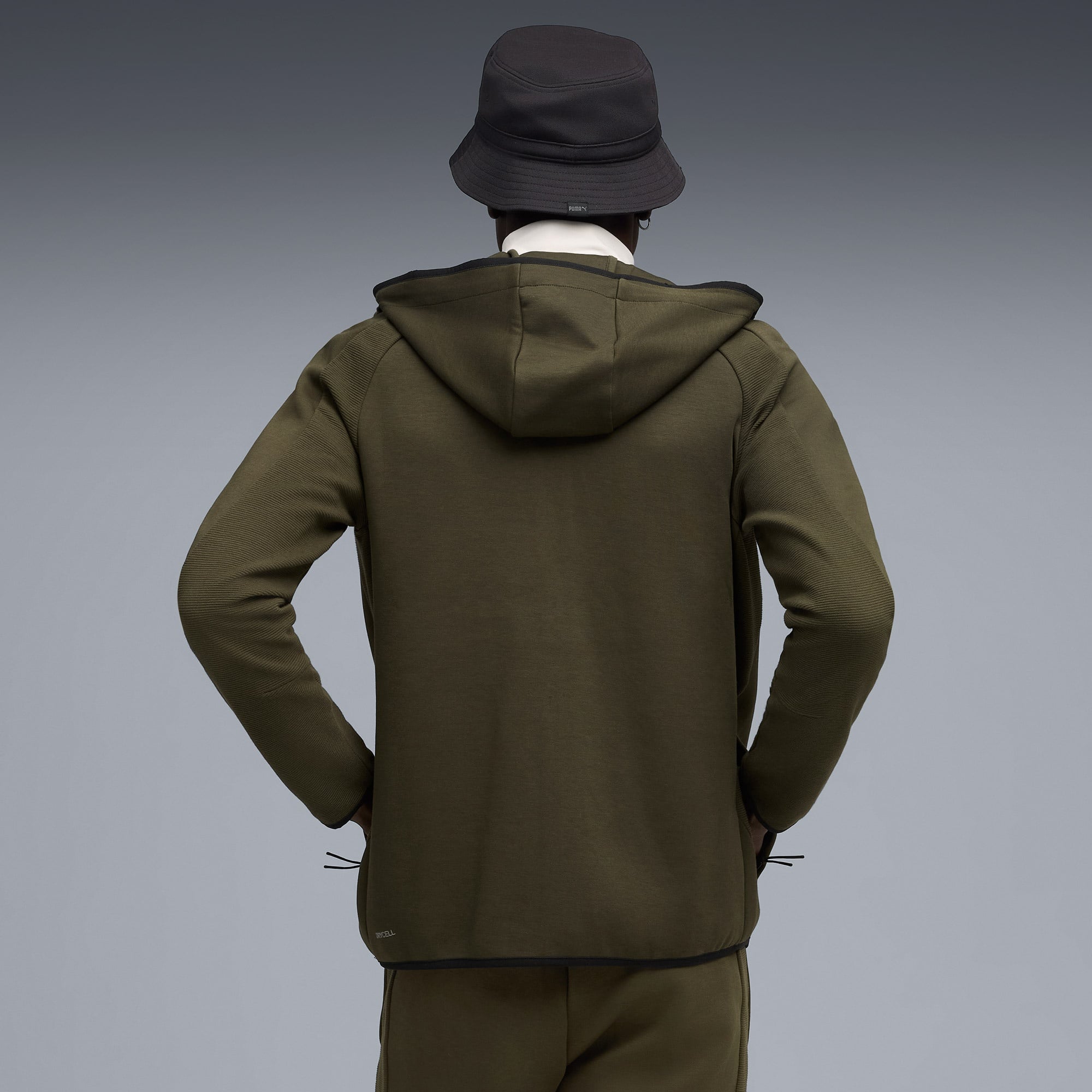 Puma Evostripe Fz Dk Erkek Haki Eşofman Üstü