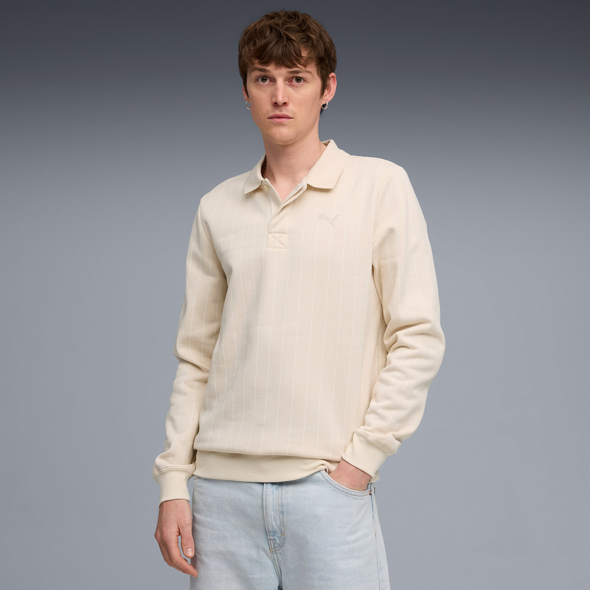  Puma Class Fl Erkek Krem Polo