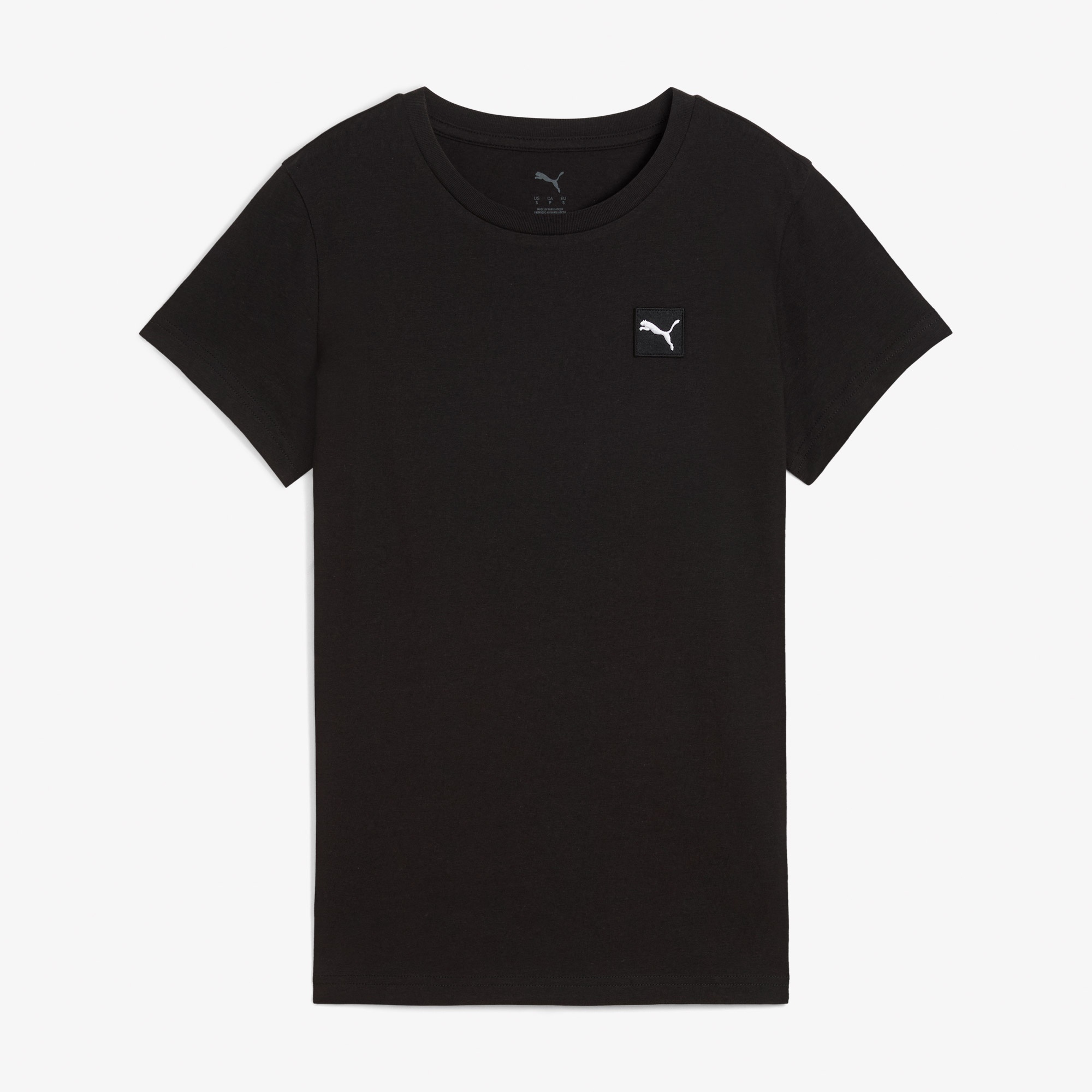 Puma Ess Elevated Kadın Siyah T-Shirt