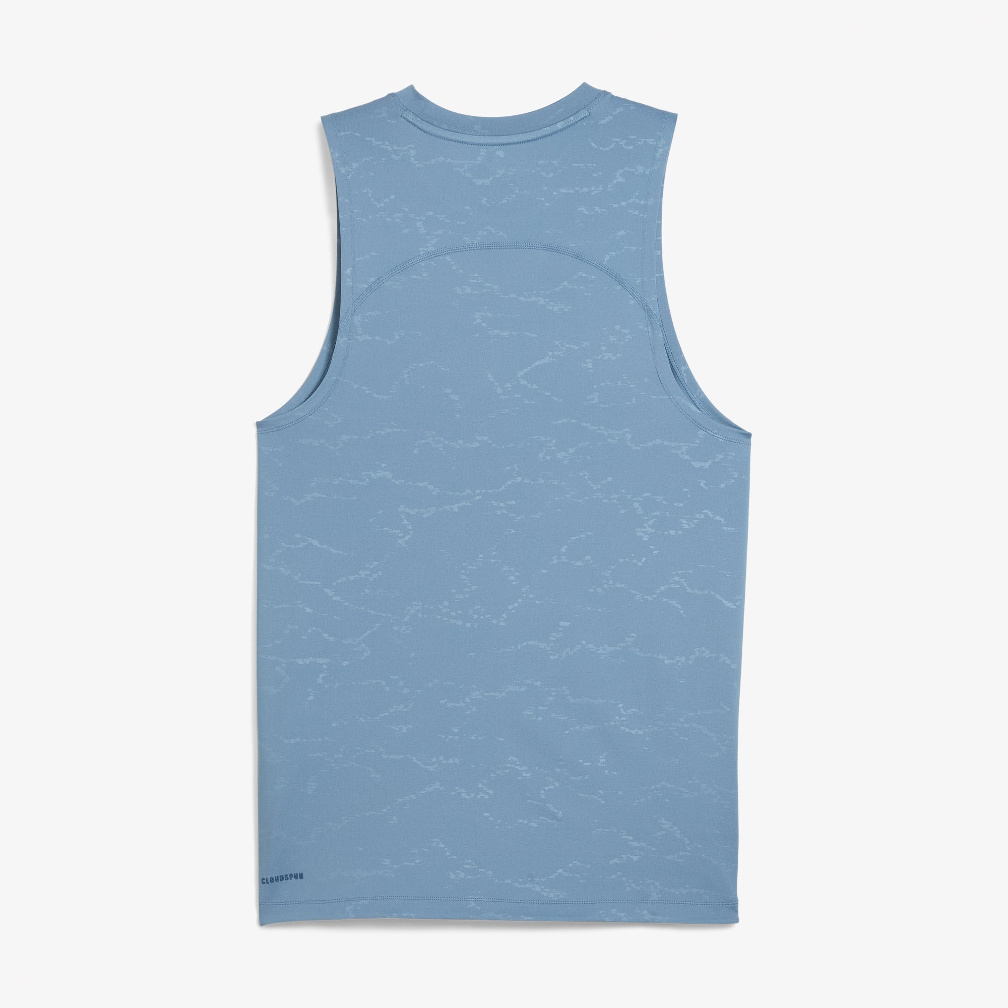 Puma Cloudspun Emboss Tank Erkek Mavi Antrenman Atleti