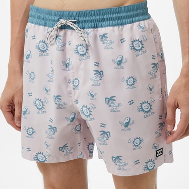  Billabong Vacay Lb Erkek Pembe Deniz Şortu