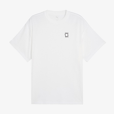  Puma Pivot 3 0 Erkek Beyaz Basketbol T-Shirt