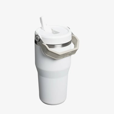  Stanley The IceFlow Flip Straw 2.0 Tumbler 0.6L Beyaz Termos