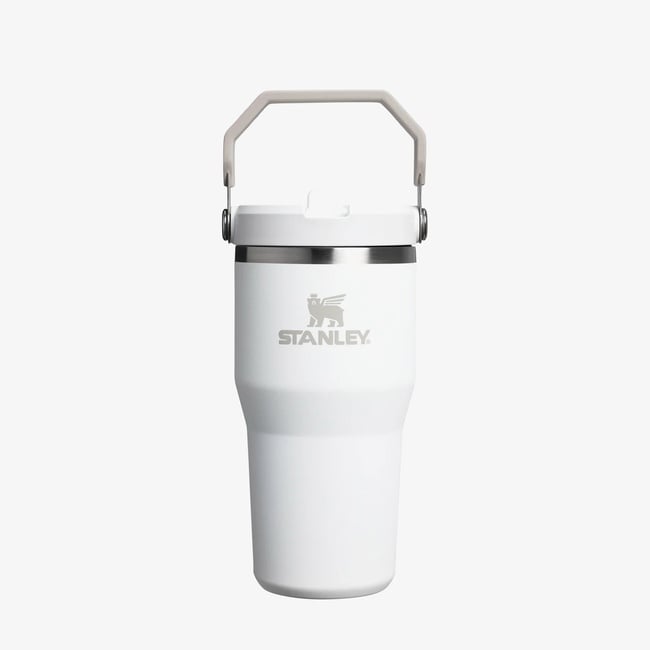  Stanley The IceFlow Flip Straw 2.0 Tumbler 0.6L Beyaz Termos