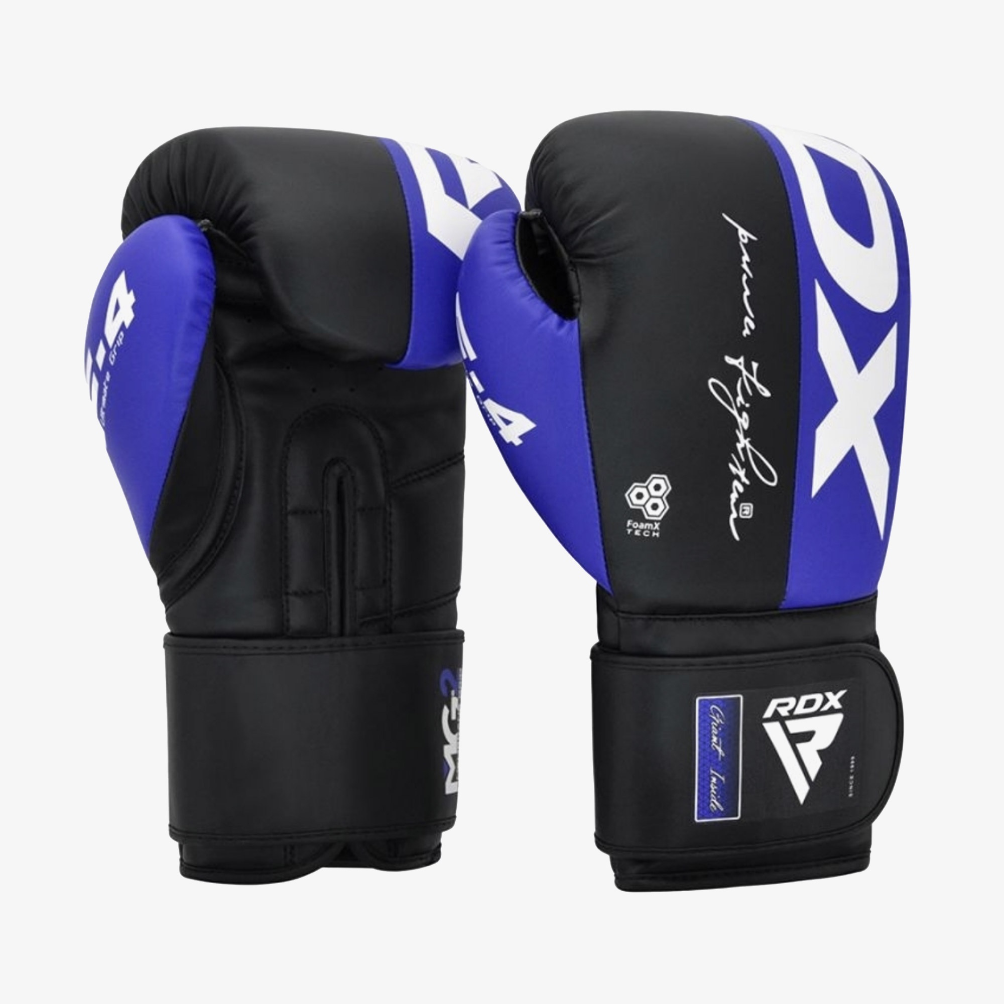 Rdx Boxing F4 Sparring Erkek Mavi-Siyah Boks Eldiveni