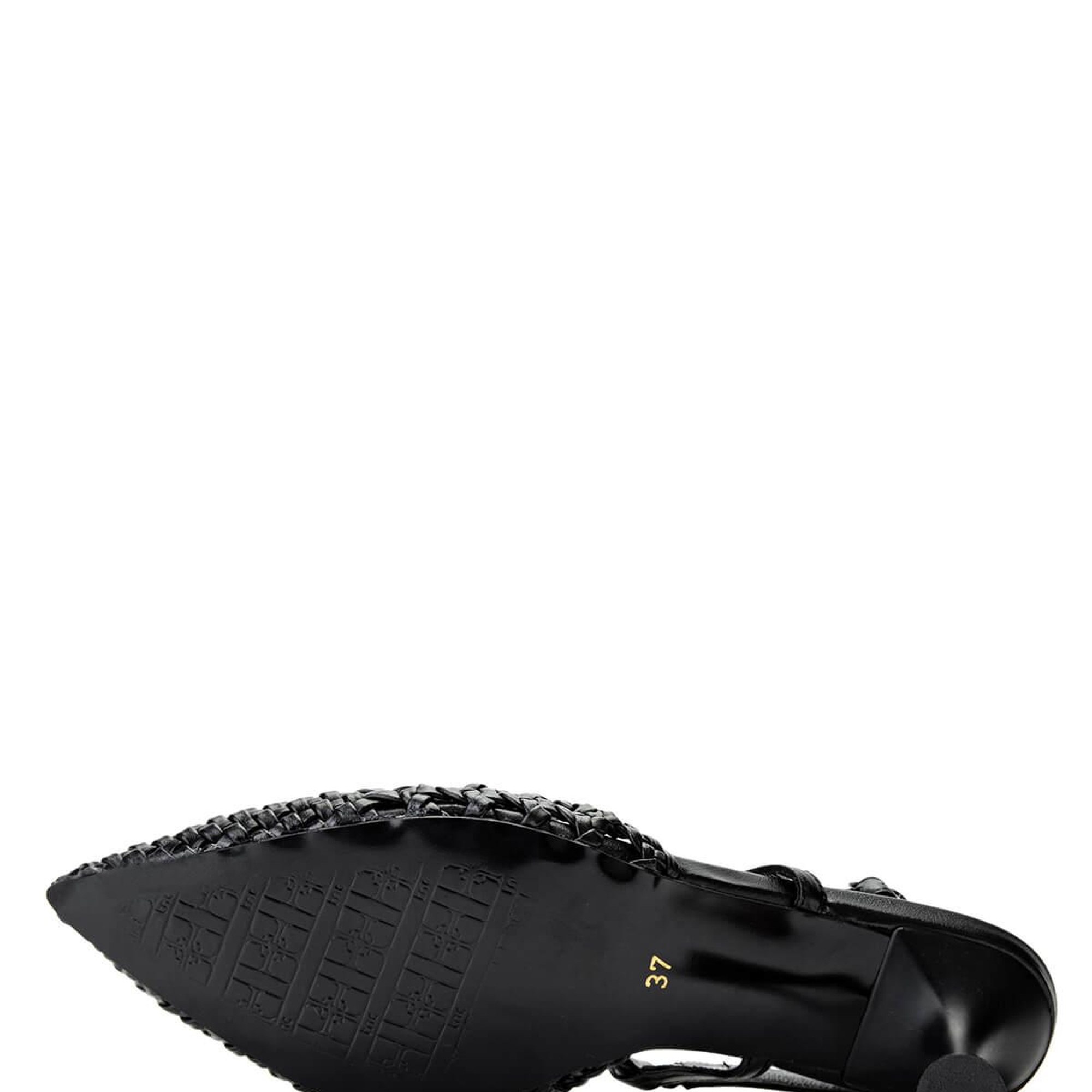 Tamer Tanca Kadın Suni Deri Siyah Topuklu Ayakkabı