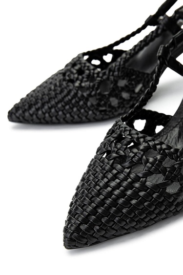  Tamer Tanca Kadın Suni Deri Siyah Topuklu Ayakkabı