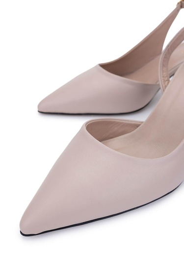  Tamer Tanca Kadın Hakiki Deri Vizon Topuklu Ayakkabı