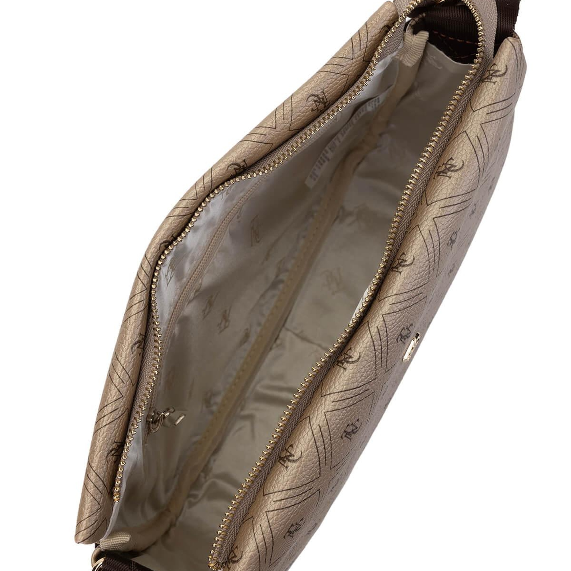 Tamer Tanca Kadın Vegan Altın Desen Omuz Çanta