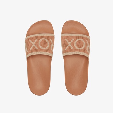  Roxy Slippy Knit Kadın Bej Terlik