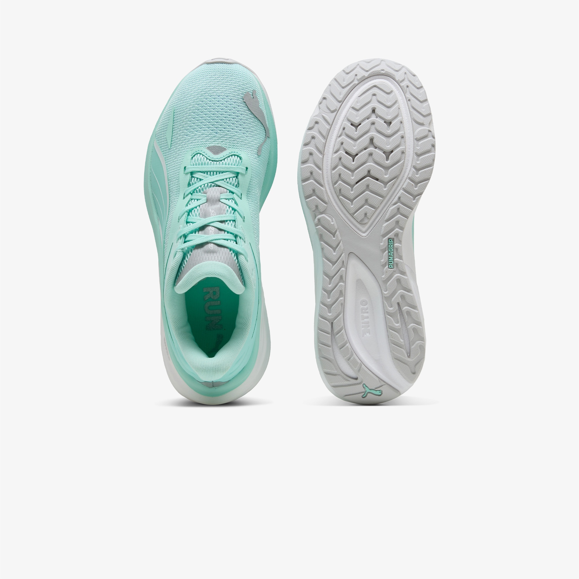 Puma Electrify Nitro 4 Wns Kadın Mavi Koşu Ayakkabısı